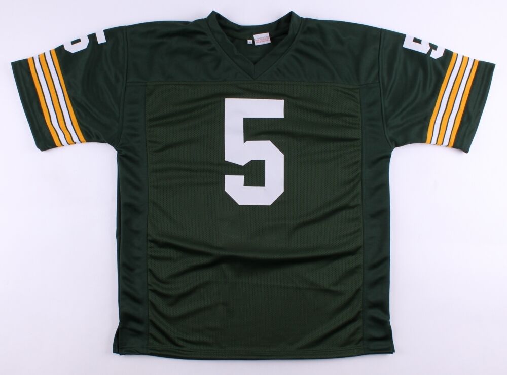 Paul Hornung Signed Green Bay Packers Jersey (JSA COA) 1986 Hall of Fame