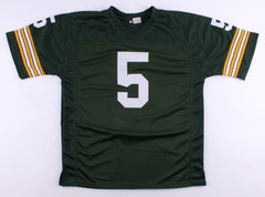 Paul Hornung Signed Green Bay Packers Jersey (JSA COA) 1986 Hall of Fame