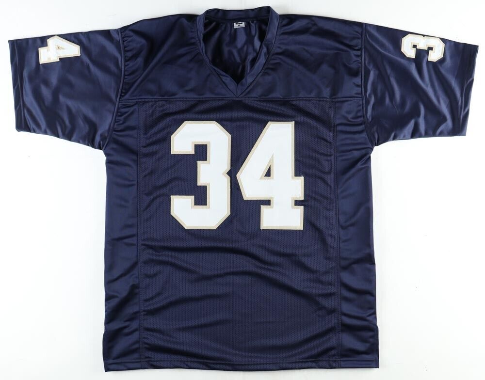 Drayk Bowen Signed Notre Dame Fighting Irish Jersey (JSA COA) 2023 Top Recruit