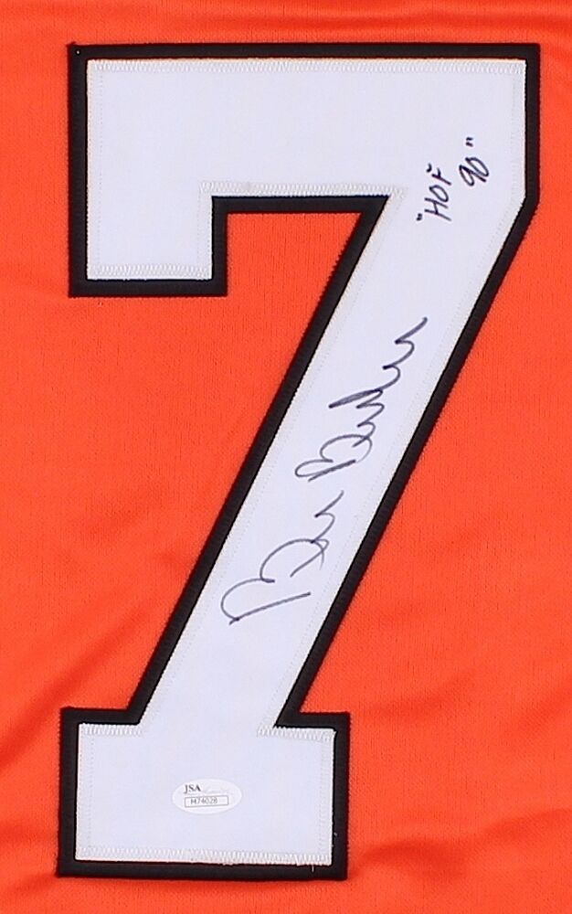 Bill Barber Signed Philadelphia Flyers Jersey Inscribed "HOF 90" (JSA COA)