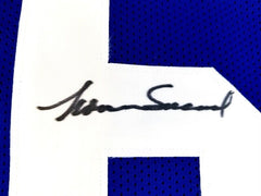 Norm Snead Signed New York Giants Jersey (JSA COA) 4xPro Bowl Quarterback