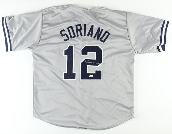 Alfonso Soriano Signed New York Yankees Jersey JSA COA 7xAll Star Ou confinescollectibles