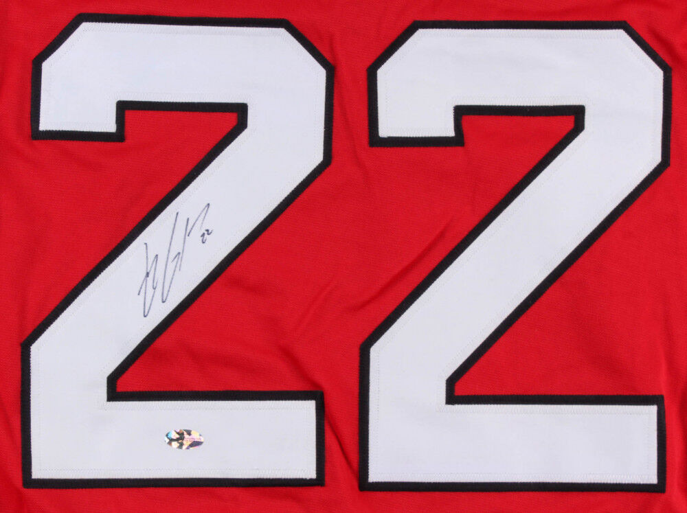 Eric Gelinas Signed Devils Jersey (Frst Class Autographs) New Jersey Defenseman