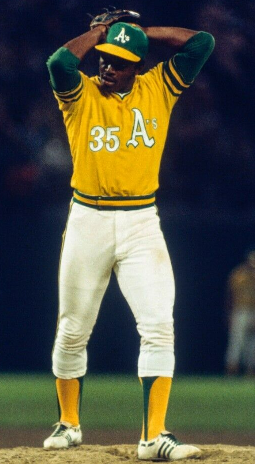 Vida Blue Signed Oakland Athletic Jersey (JSA COA) 1971 A.L. MVP 3xSeries Champ