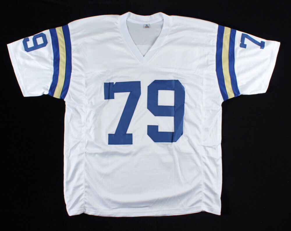 Jonathan Ogden Signed UCLA Bruins Jersey (JSA COA) Ravens HOF Offensive Tackle