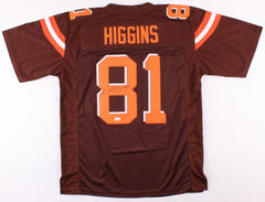 Rashard Higgins Signed Cleveland Browns Jersey (JSA COA)  3rd Year Wide Receiver