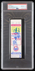 Pete Rose Signed 1980 NLC Ticket Stub Inscribed "4256" (PSA) Phillies vs, Astros