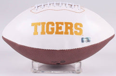 Michael Sam Signed Missouri Tigers Logo Football (Radtke COA) St Louis Rams D.E.