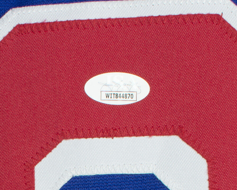 Eric Lindros Signed New York Rangers Jersey "HOF 16" (JSA COA) NHL 1992–2007