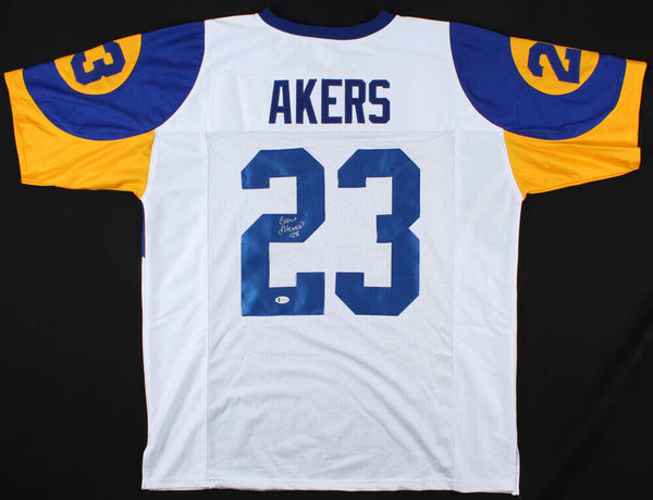 Cam Akers Signed Los Angeles Rams Jersey (Beckett COA) Ex FSU Running –