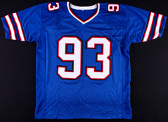 Pat Williams Signed Bills Jersey (JSA COA) Buffalo 3xPro Bowl Defensive Tackle