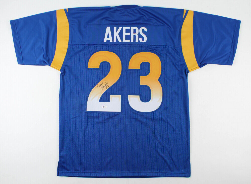 Cam Akers Signed Los Angeles Rams Jersey (Beckett COA) Former FSU Running Back