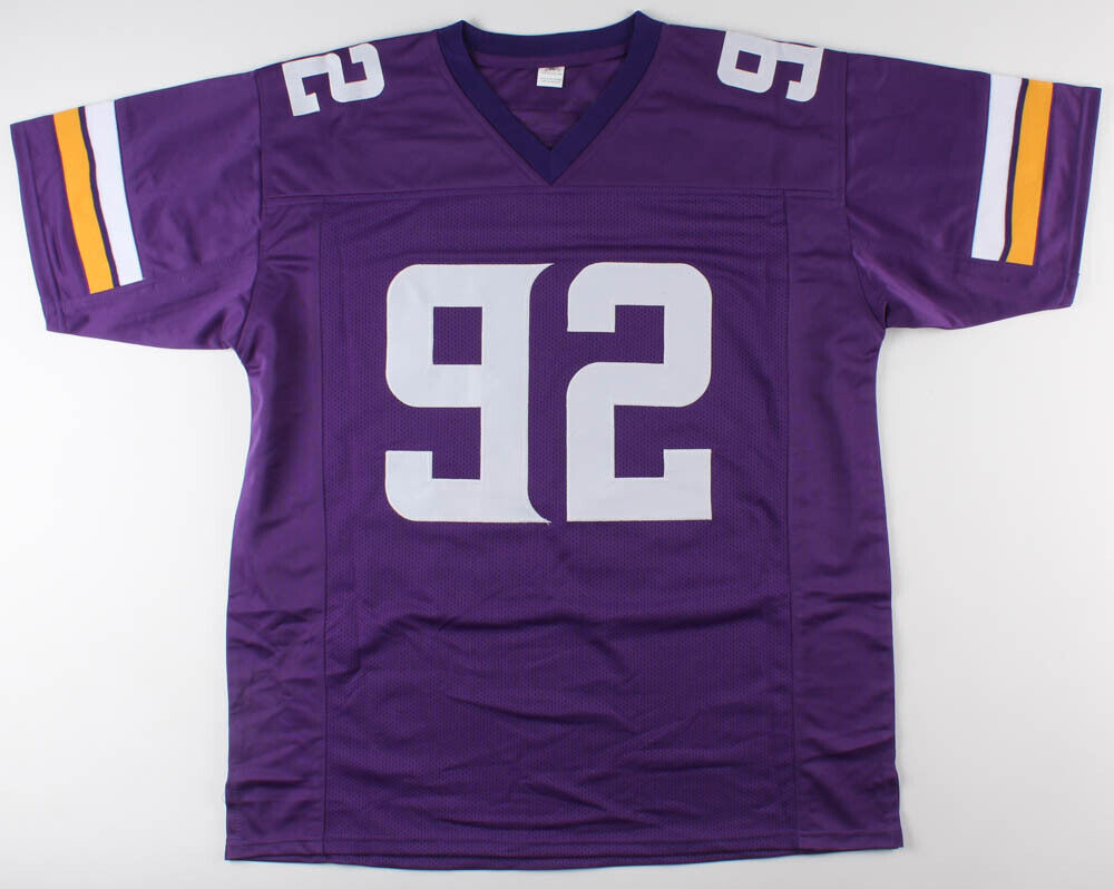 Jalyn Holmes Signed Minnesota Vikings Jersey (JSA COA) 2018 4th Rd Draft Pick DE