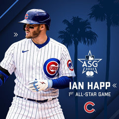 Ian Happ Signed MLB Gold Glove Winner Baseball "2022 GG" (JSA COA) Chicago Cubs