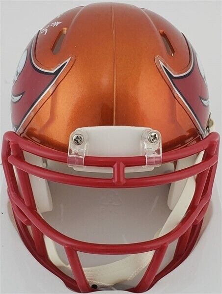 Jamel Dean Signed Tampa Bay Buccaneers Flash Alternate Speed Mini Helmet JSA COA