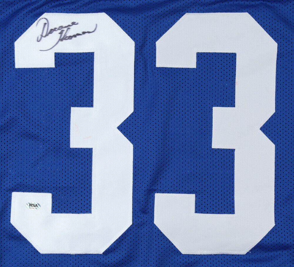 Duane Thomas Signed Dallas Cowboys Throwback Jersey (RSA) Super Bowl VI Champ RB