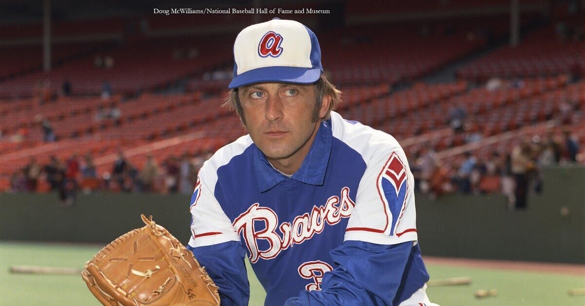 Perry, Niekro, & Sutton Signed OML Baseball  3 / 300 Game Winners on 1 Baseball