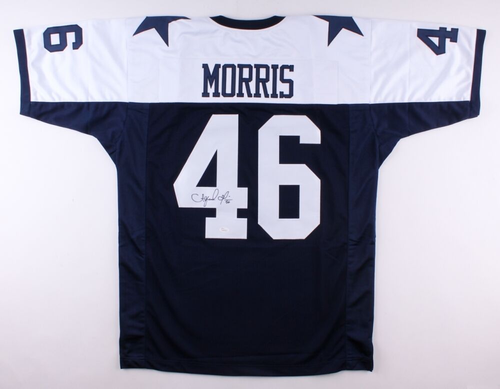 Alfred Morris Signed Dallas Cowboys Jersey (JSA COA) 2× Pro Bowl (2013, 2014)