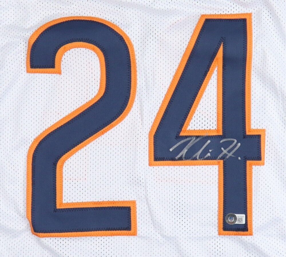 Khalil Herbert Signed Chicago Bears Jersey (Beckett) 2nd Year Running Back