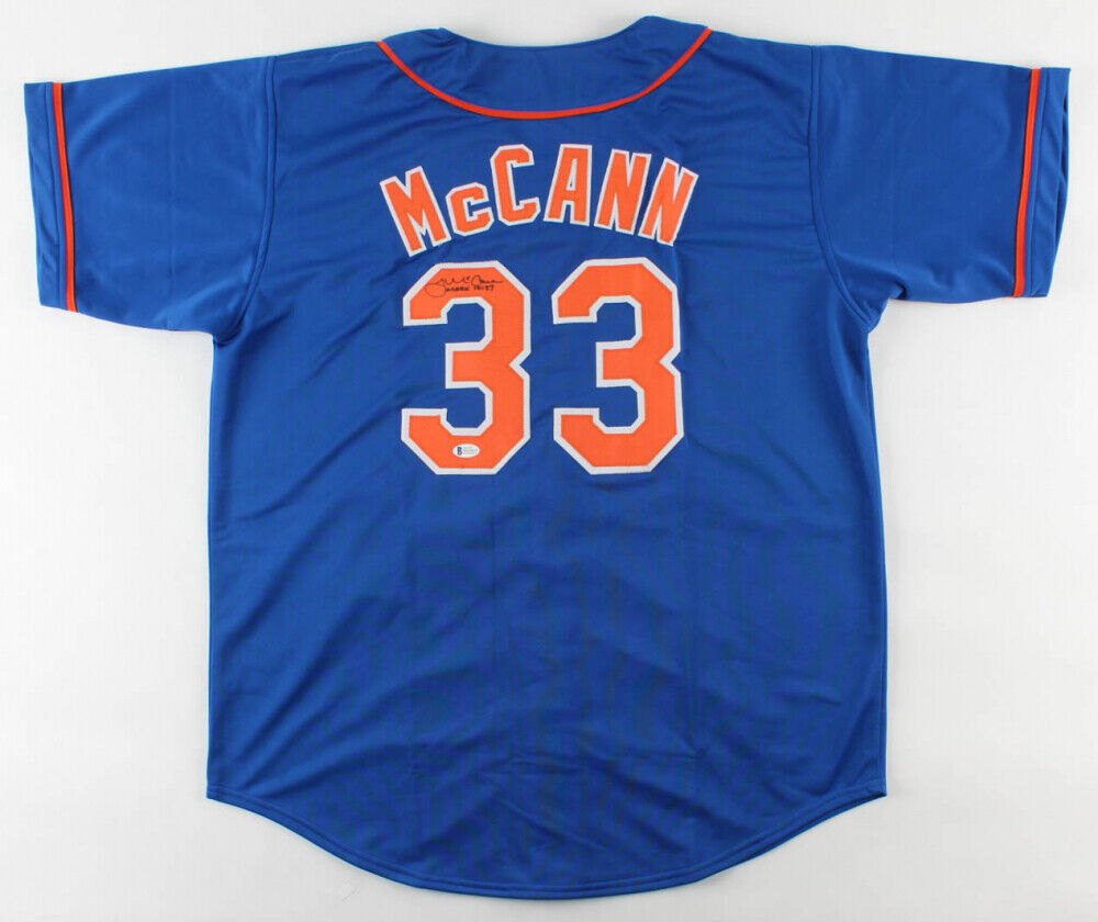 James McCann Signed New York Mets Jersey (Beckett COA) 2019 All Star Catcher