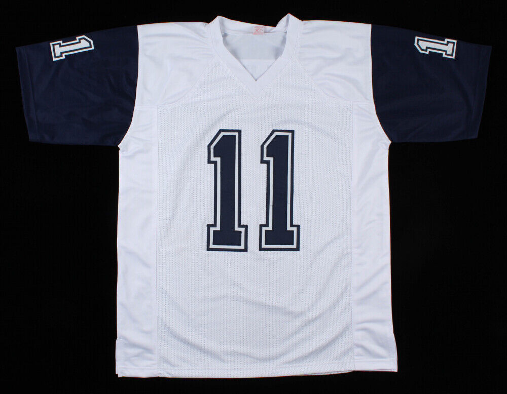 Cedrick Wilson Jr. Signed Cowboys Jersey (JSA COA) Dallas Draft Pick 2018 / W.R