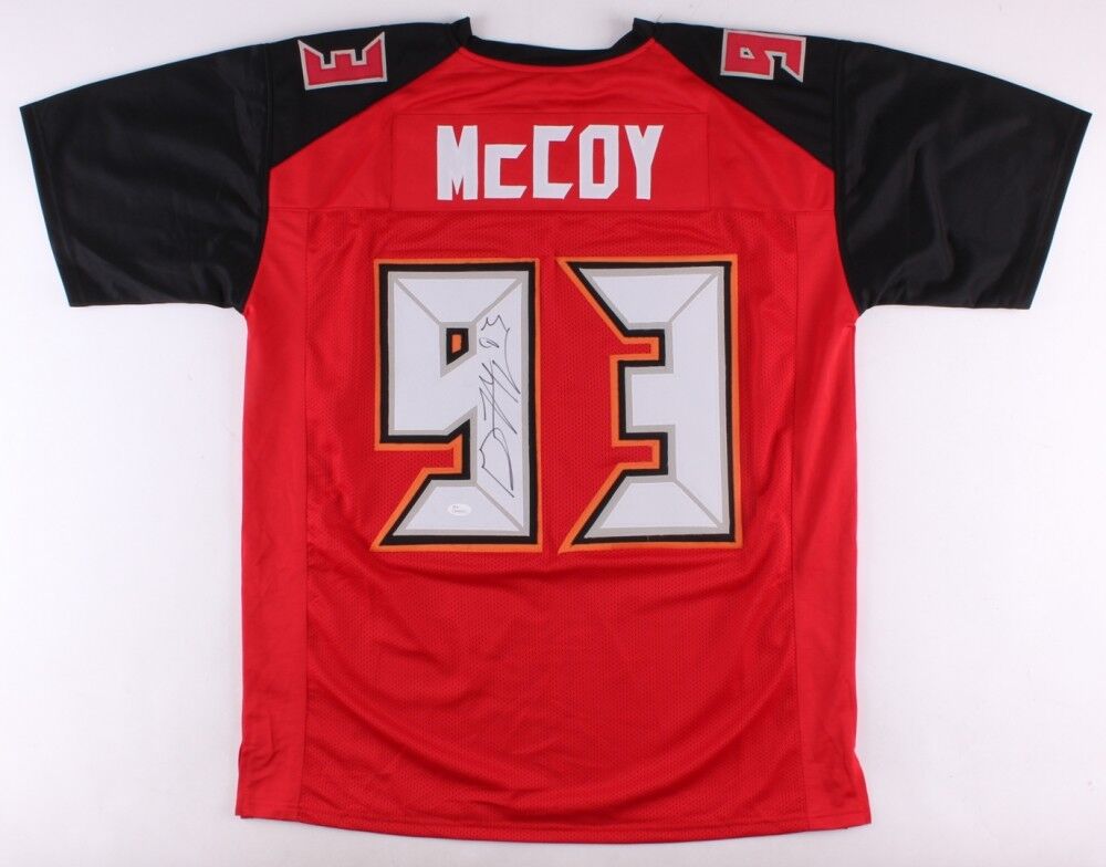 Gerald McCoy Signed Tampa Bay Buccaneers Jersey (JSA COA) 5×Pro Bowl Def. Tackle