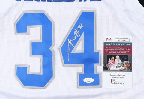 Oscar Tshiebwe Signed Kentucky Wildcats Jersey (JSA COA) Indiana Pacers Center