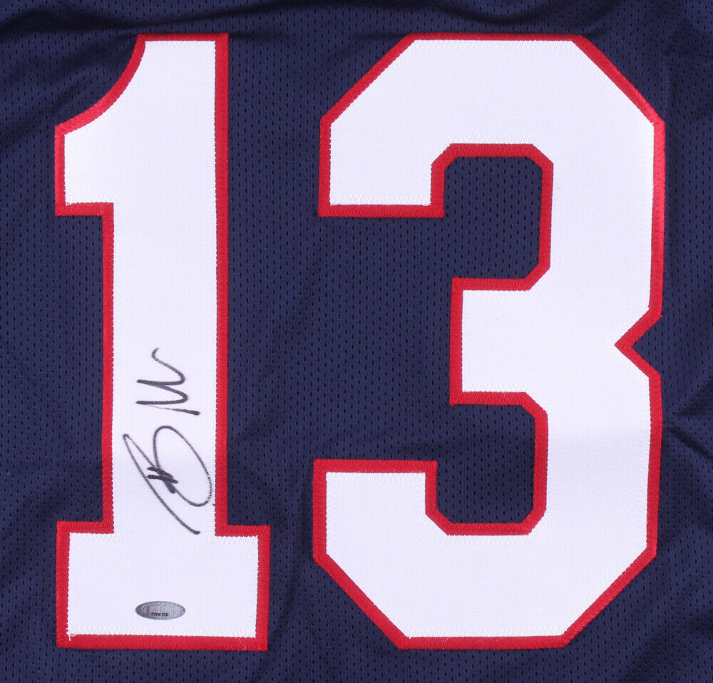 Braxton Miller Signed Houston Texans Jersey (Tristar Holo) Ohio State Stand Out