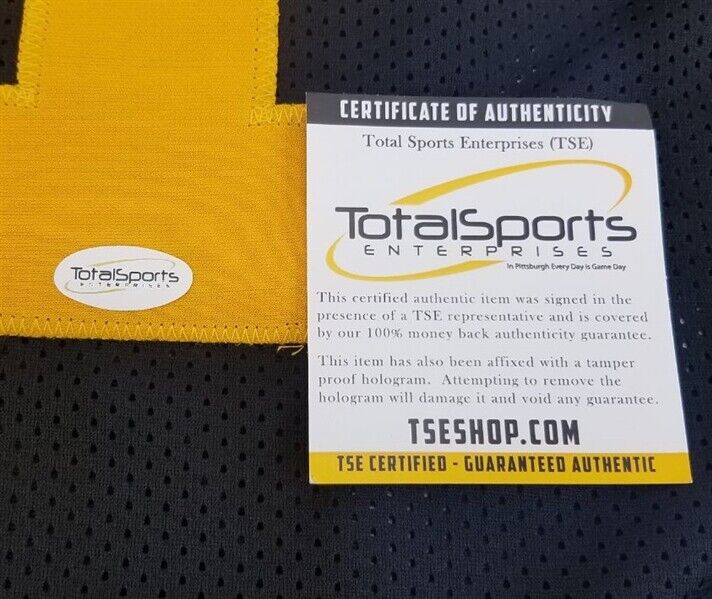 Zach Gentry Signed Pittsburgh Steelers Jersey / 2019 5th Rnd Pick Michigan TSE