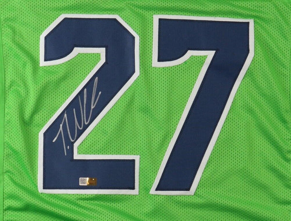 Tariq Woolen Signed Seattle Seahawks Jersey (Players Ink Hologram) 202 –