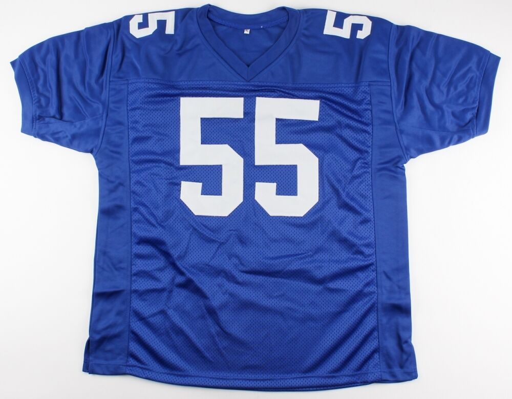 J. T. Thomas Signed New York Giants Jersey (First Class COA) Starting Linebacker