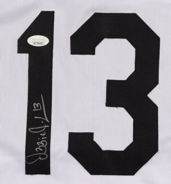 Ozzie Guillen Signed Gray White Sox Jersey JSA – The Collector's Cave