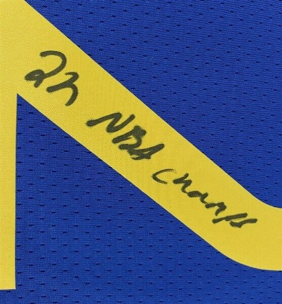 Andrew Wiggins Signed Golden State Warriors Jersey (USA) 2014 #1 Draft Pk
