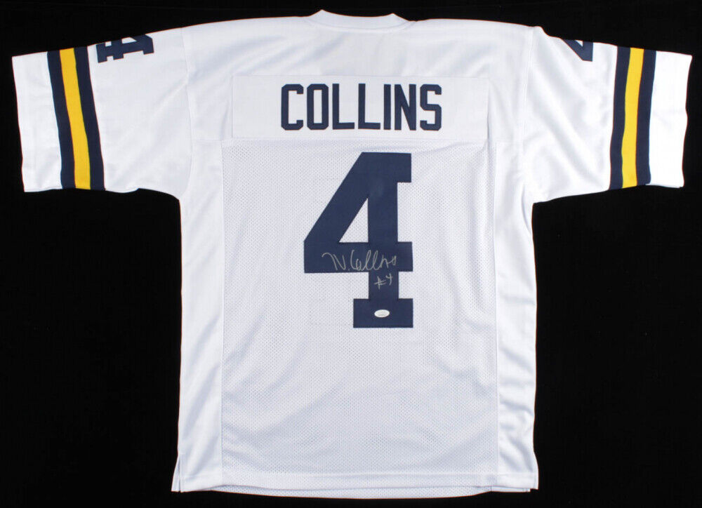 Nico Collins Signed Michigan Wolverines Jersey (JSA COA) Houston Wide Receiver