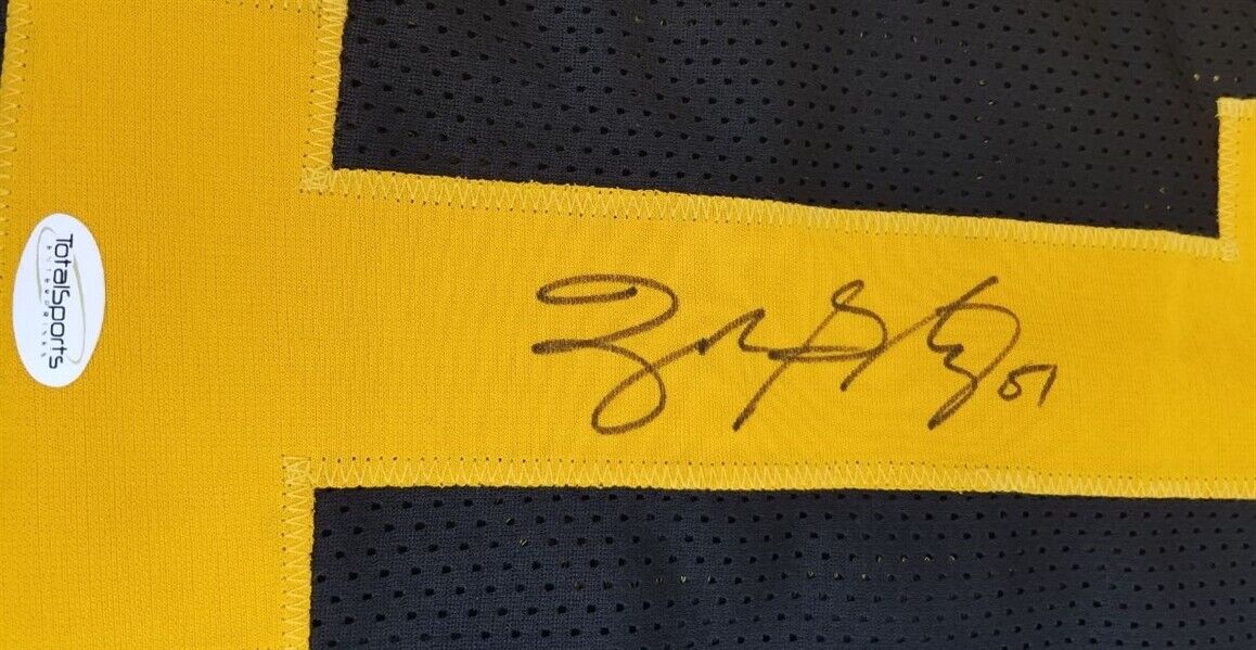 Zach Gentry Signed Pittsburgh Steelers Jersey / 2019 5th Rnd Pick Michigan TSE