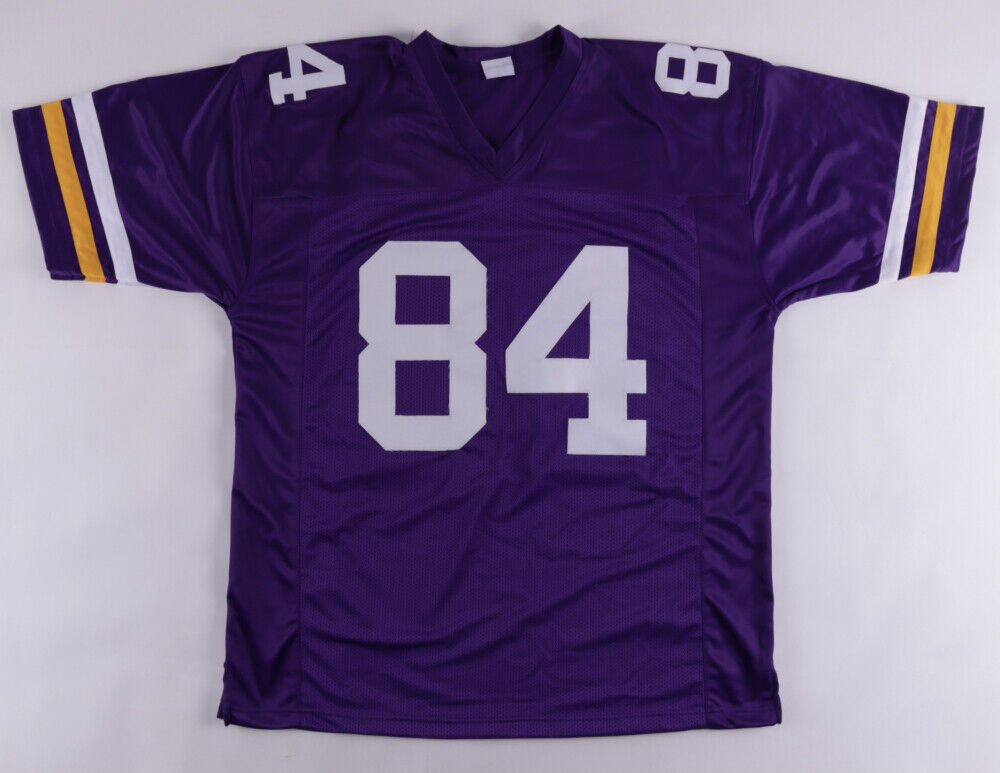 Irv Smith Jr Signed Minnesota Vikings Jersey (JSA COA) 2019 2nd Round Pick T.E