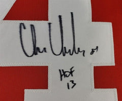 Chris Chelios Signed Detroit Red Wings Jersey (Beckett COA) HOF 2013