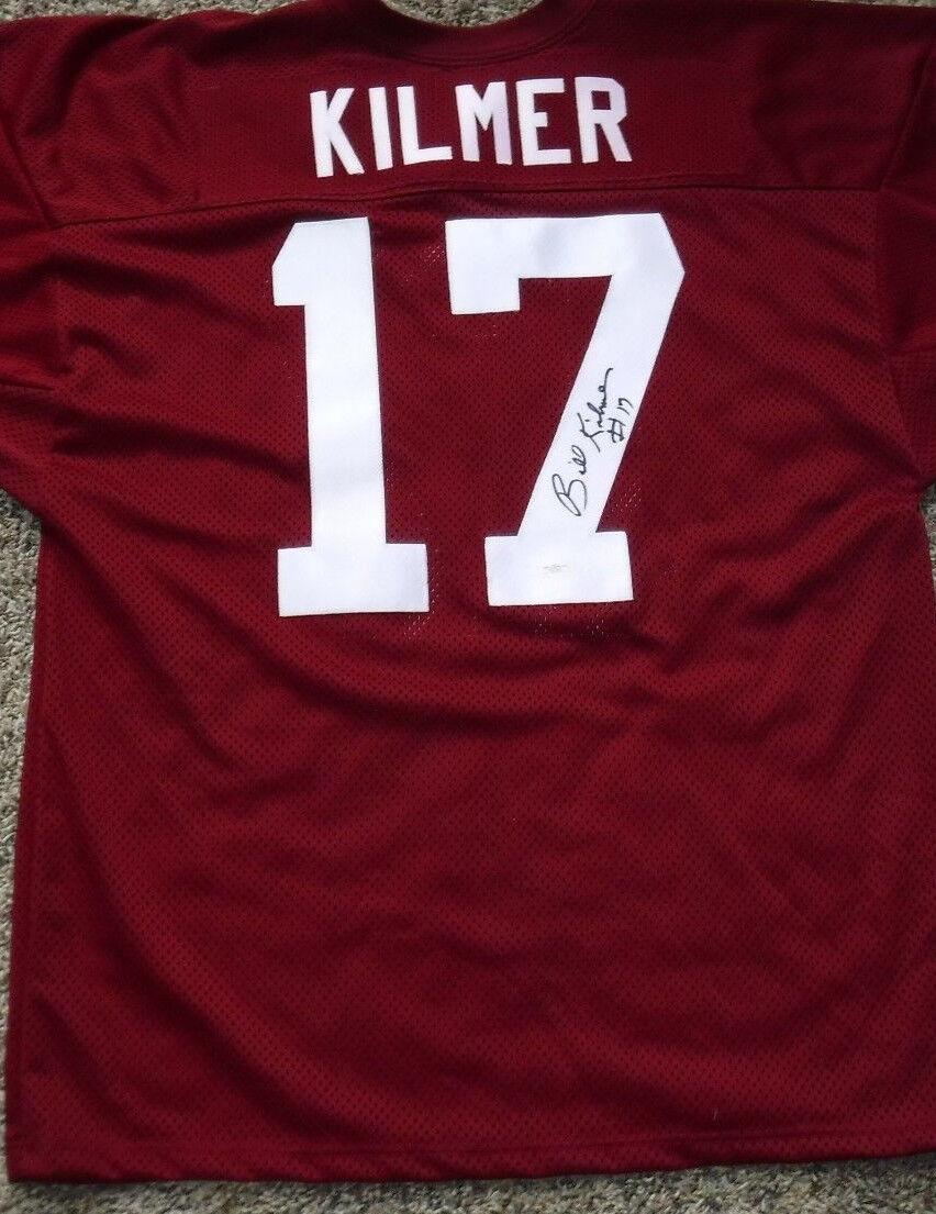 Billy Kilmer Signed Washington Redskins Jersey (AAA COA) Pro Bowl QB 1972 HOF