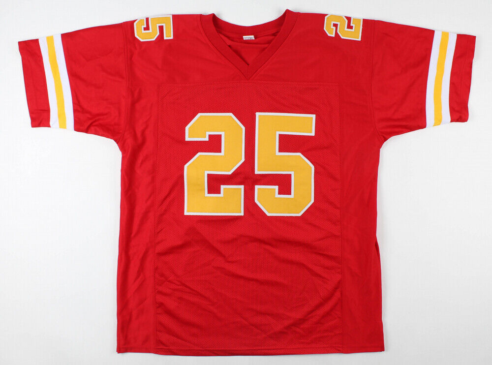 Clyde Edwards-Helaire Signed Kansas City Chiefs Jersey (Beckett Holo) #1 Pk LSU
