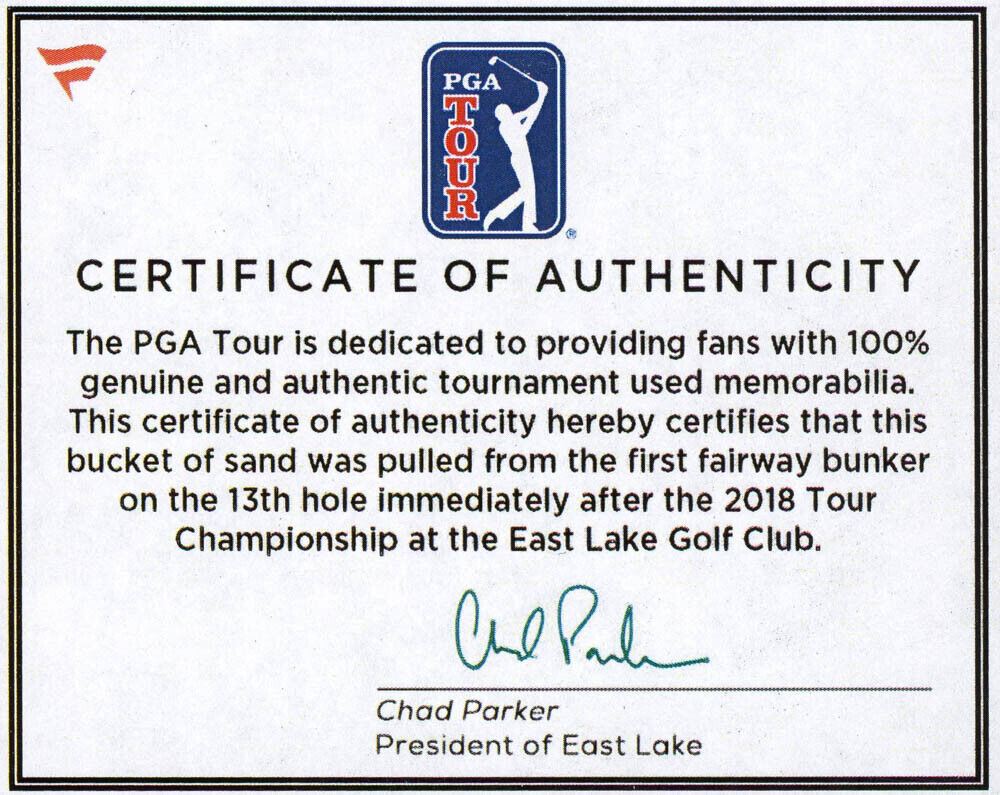 Championship Crystal Golf Ball - Filled with Bunker Sand 2018 Tour Championship