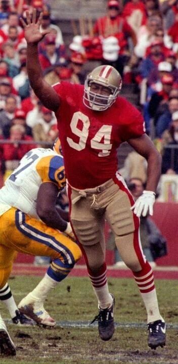 Charles Haley Signed San Francisco 49ers Jersey (PSA COA) 5xSuper Bowl Champion