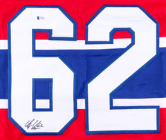 Artturi Lehkonen Signed Montreal Canadiens Jersey (Beckett COA) Left Winger