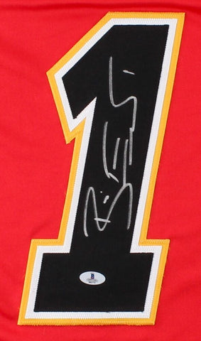 Brian Elliott Signed Calgary Flames Jersey (Beckett COA) NHL Career 2006–present