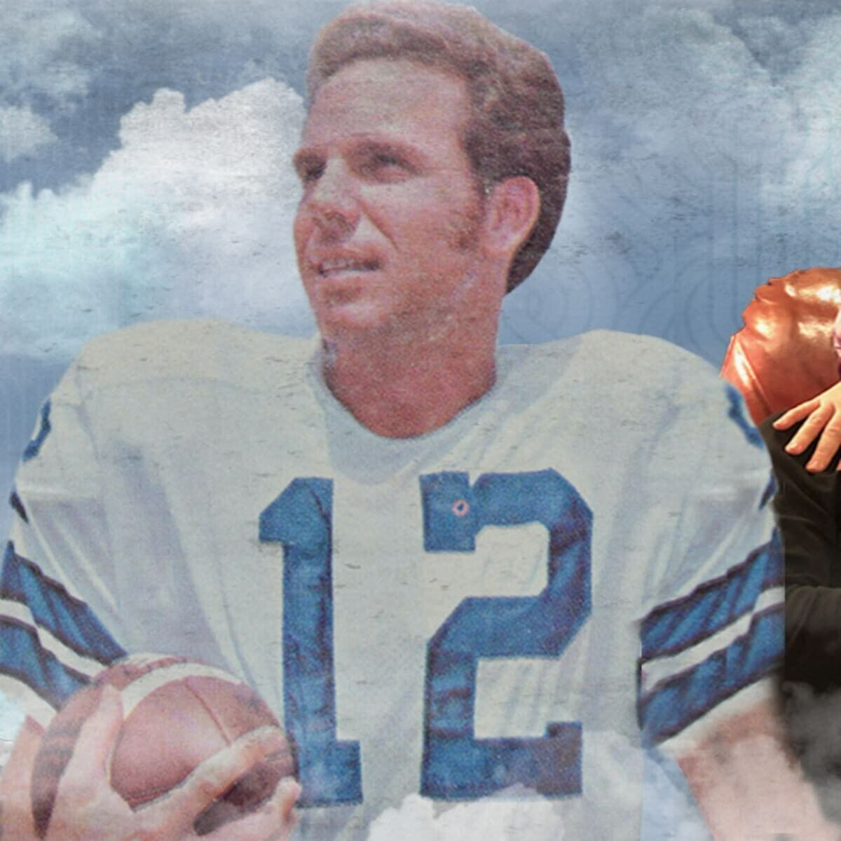 Dallas Cowboys Roger Staubach, Tony Dorsett & Drew Pearson Signed Jersey Beckett