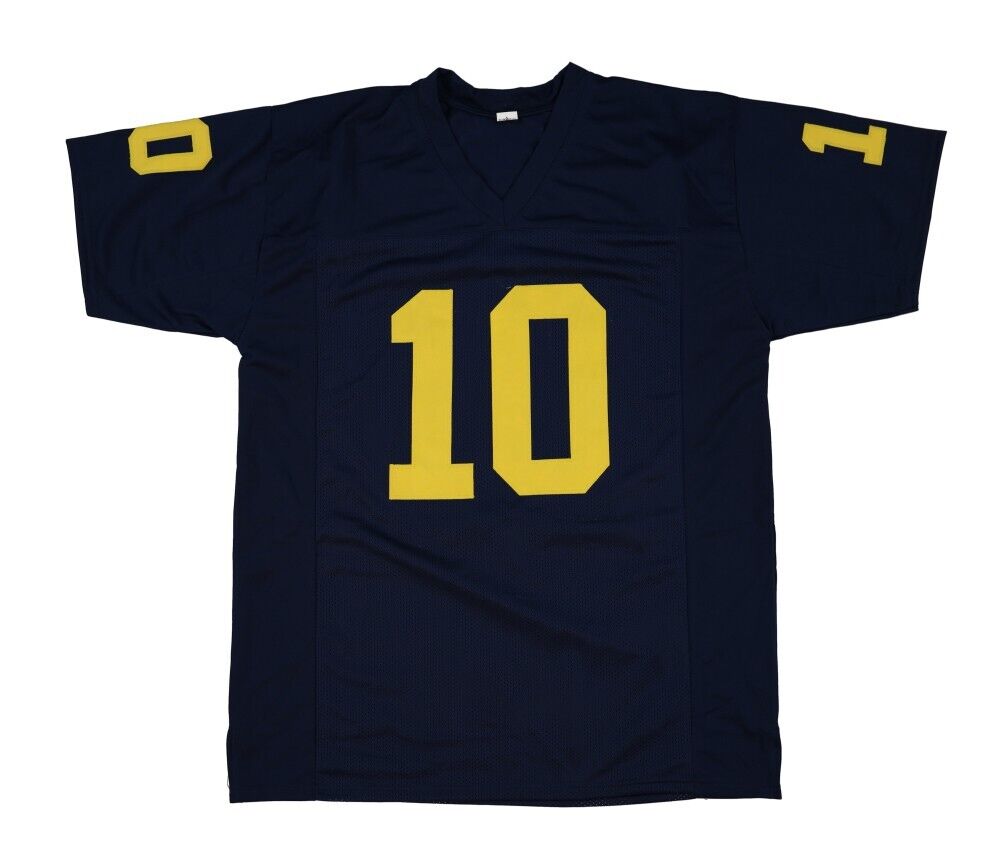 Devin Bush Signed Wolverines Jersey (JSA COA) 2018 Michigan Team Captain / L.B.