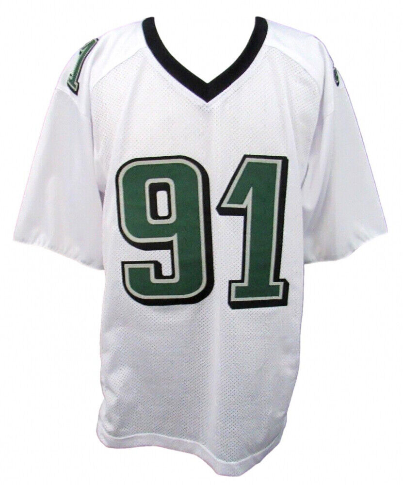 Fletcher Cox Signed Philadelphia Eagle Jersey (Beckett Holo) 4×Pro Bowl / SB LII