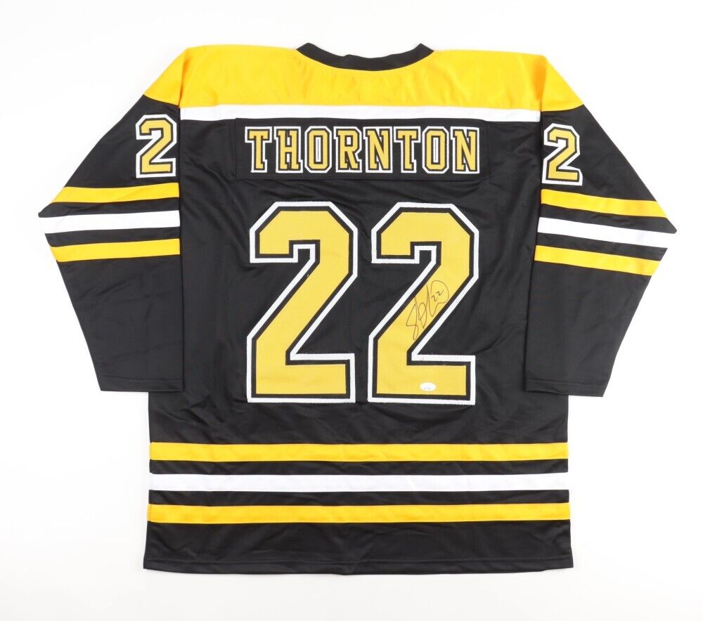 Shawn Thornton Signed Boston Bruins Jersey (JSA COA) 2xStanley Cup Champ Winger