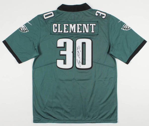 Corey Clement Signed Philadelphia Eagles Salute To Service Jersey (JSA COA)