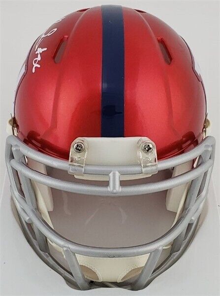 Darius Slayton Signed Giants Mini Helmet (JSA COA) 2019 5th Rnd Pk / Auburn / WR