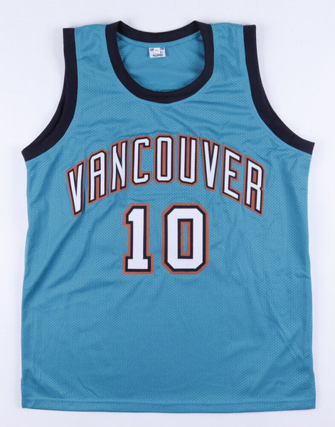 RSA Mike Bibby Signed Vancouver Light Blue Basketball Jersey (JSA)